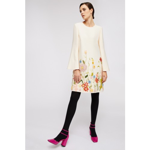 Vendita Abbigliamento Firmato - Abito corto floreale - Valentino - Drexcode2