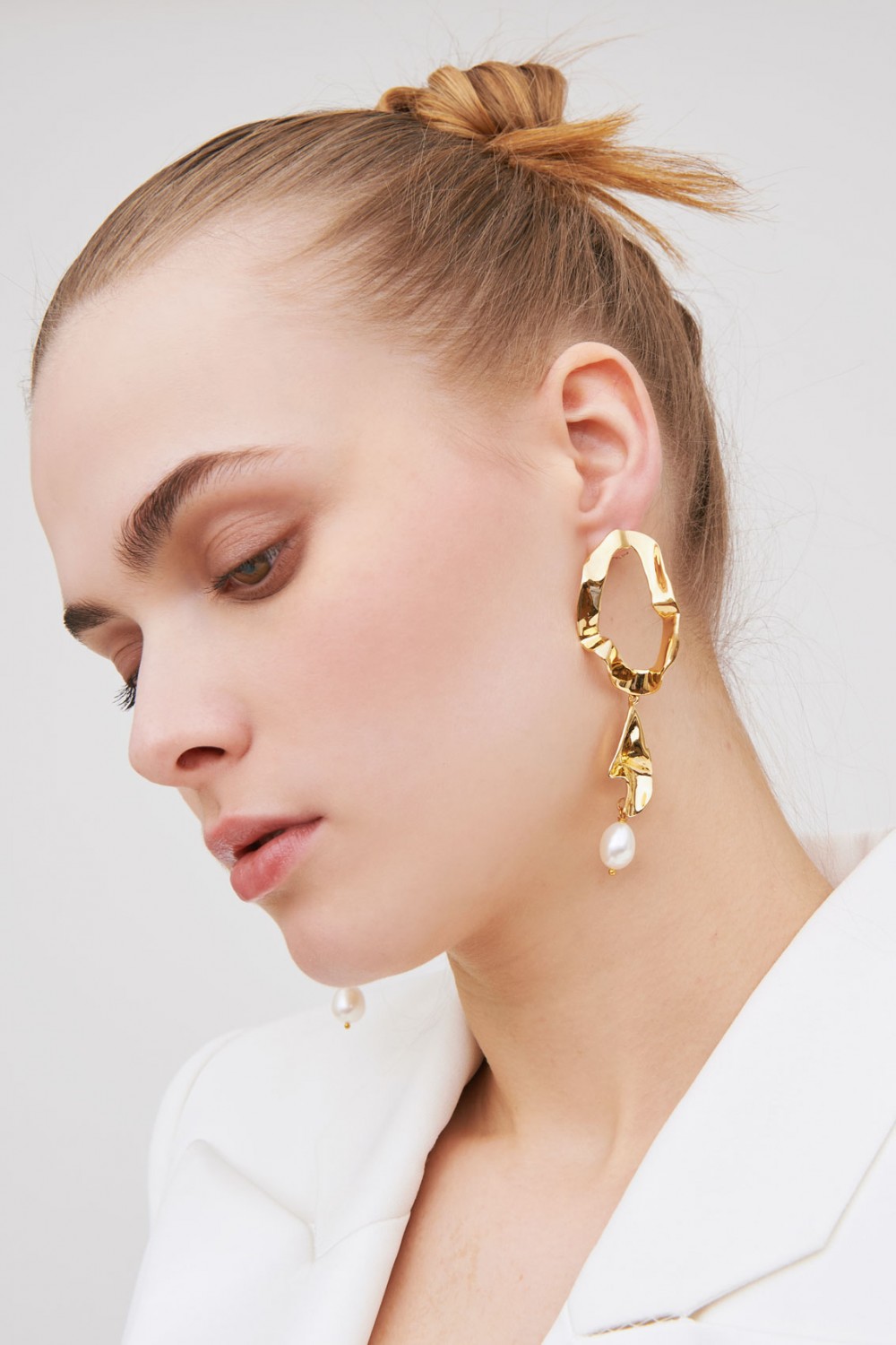 Inside Out Drop Earrings