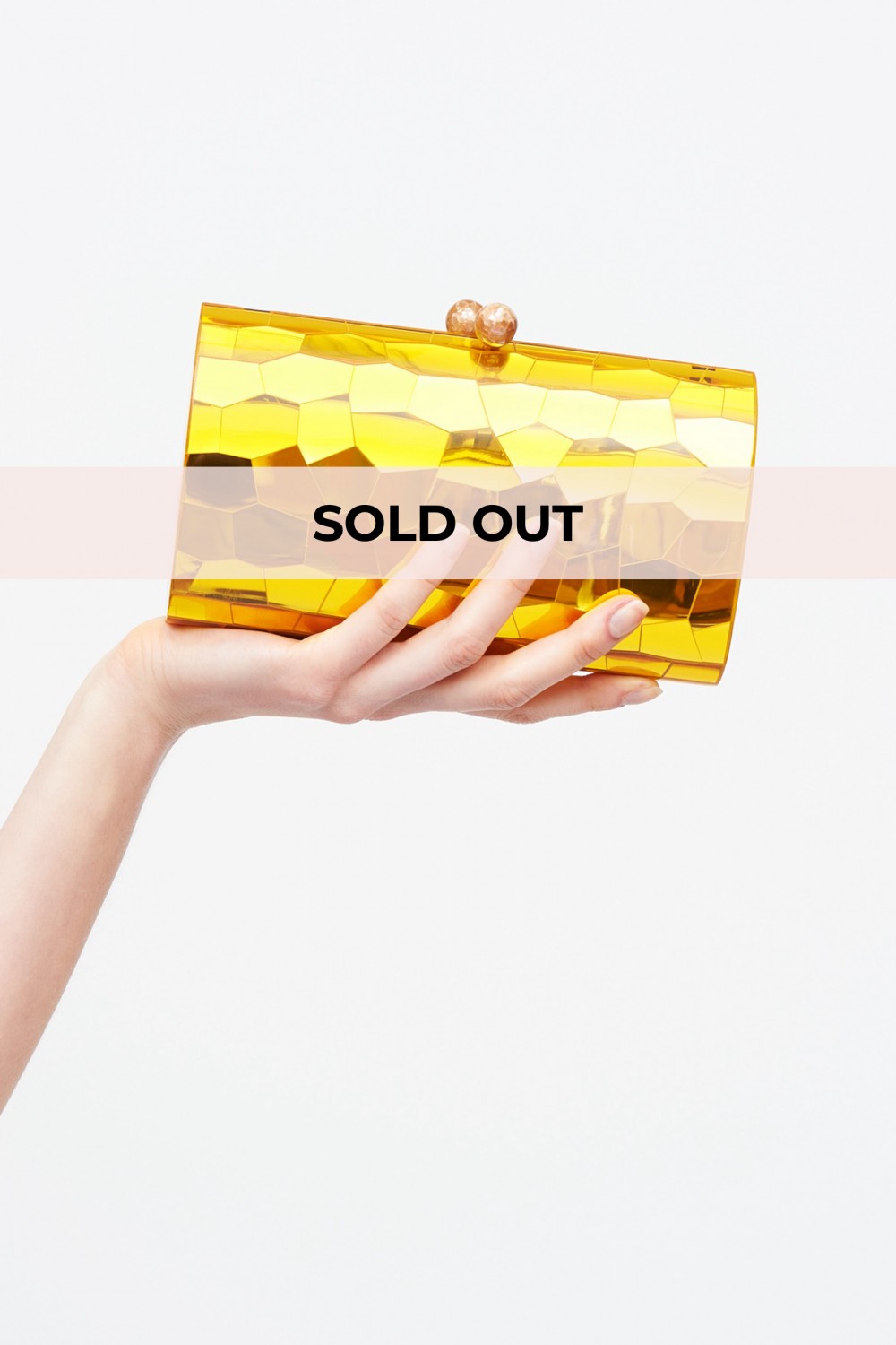 Yellow geometric clutch