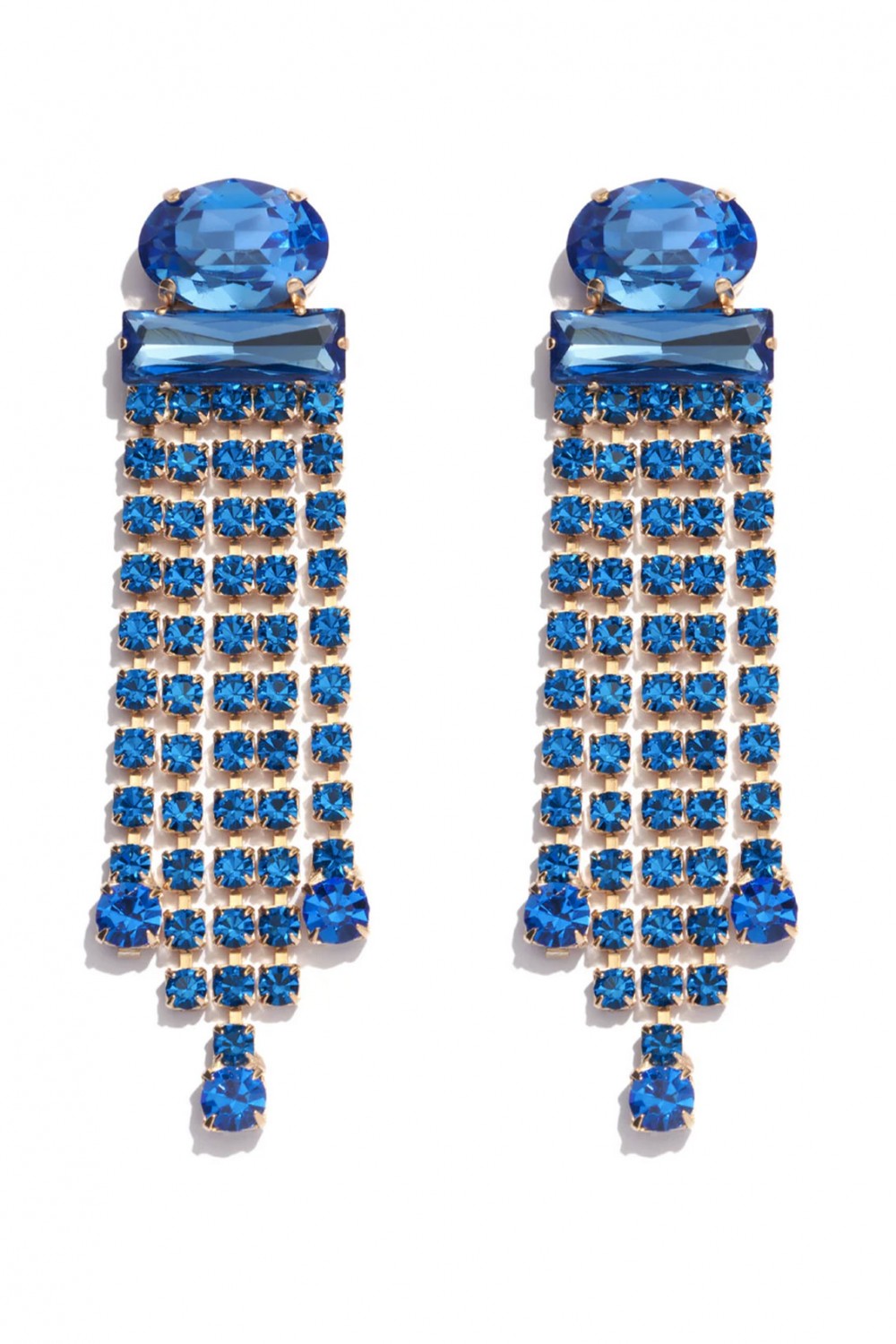  Blue dangling earrings
