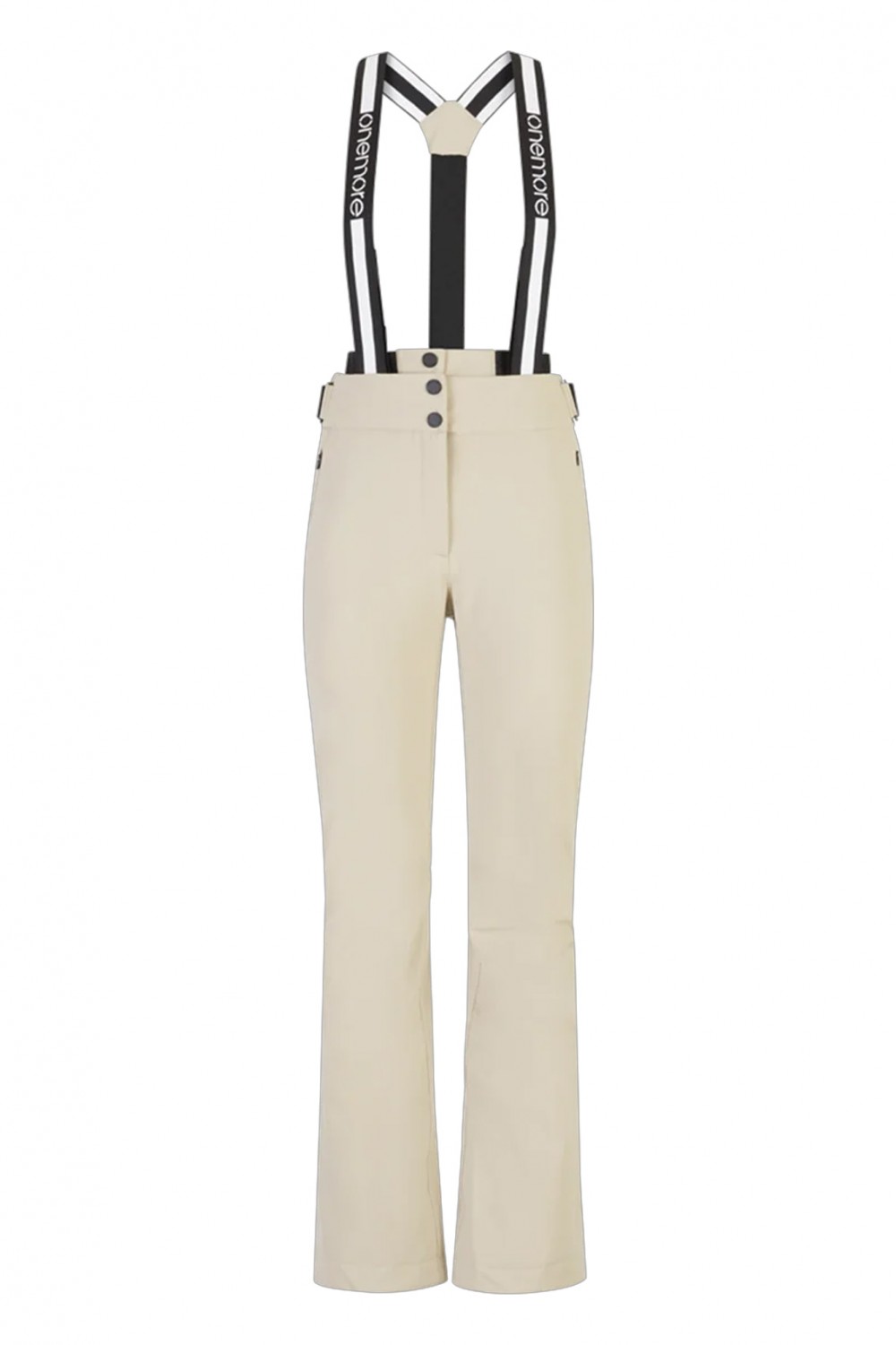 Beige ski trousers