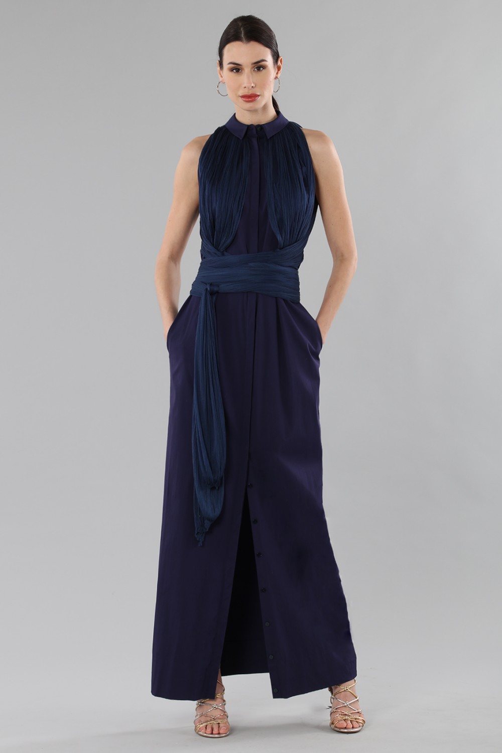 Noleggio Abbigliamento Firmato - Shirtdress  with draped silk tulle - Vionnet - Drexcode -6