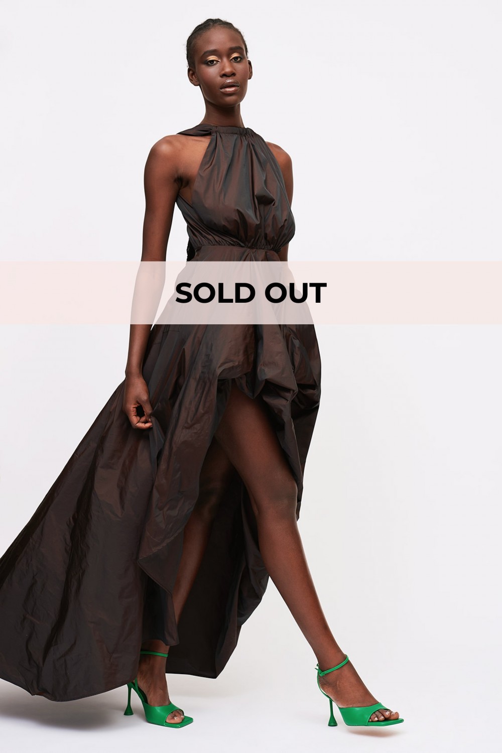 Draped dress