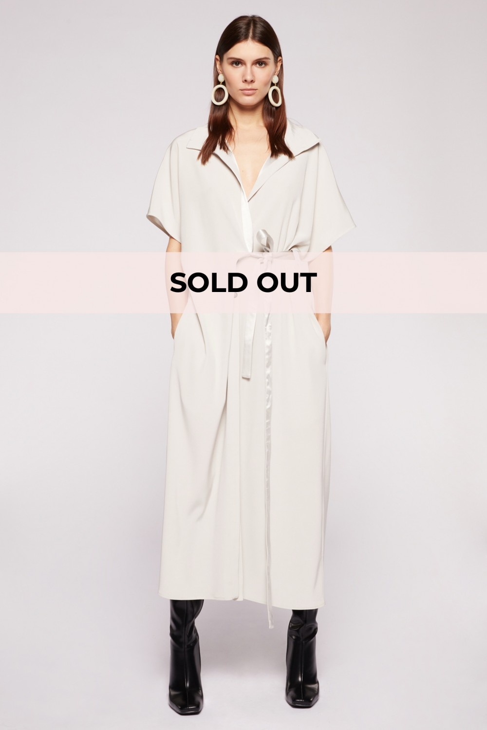 Ice shirtdress