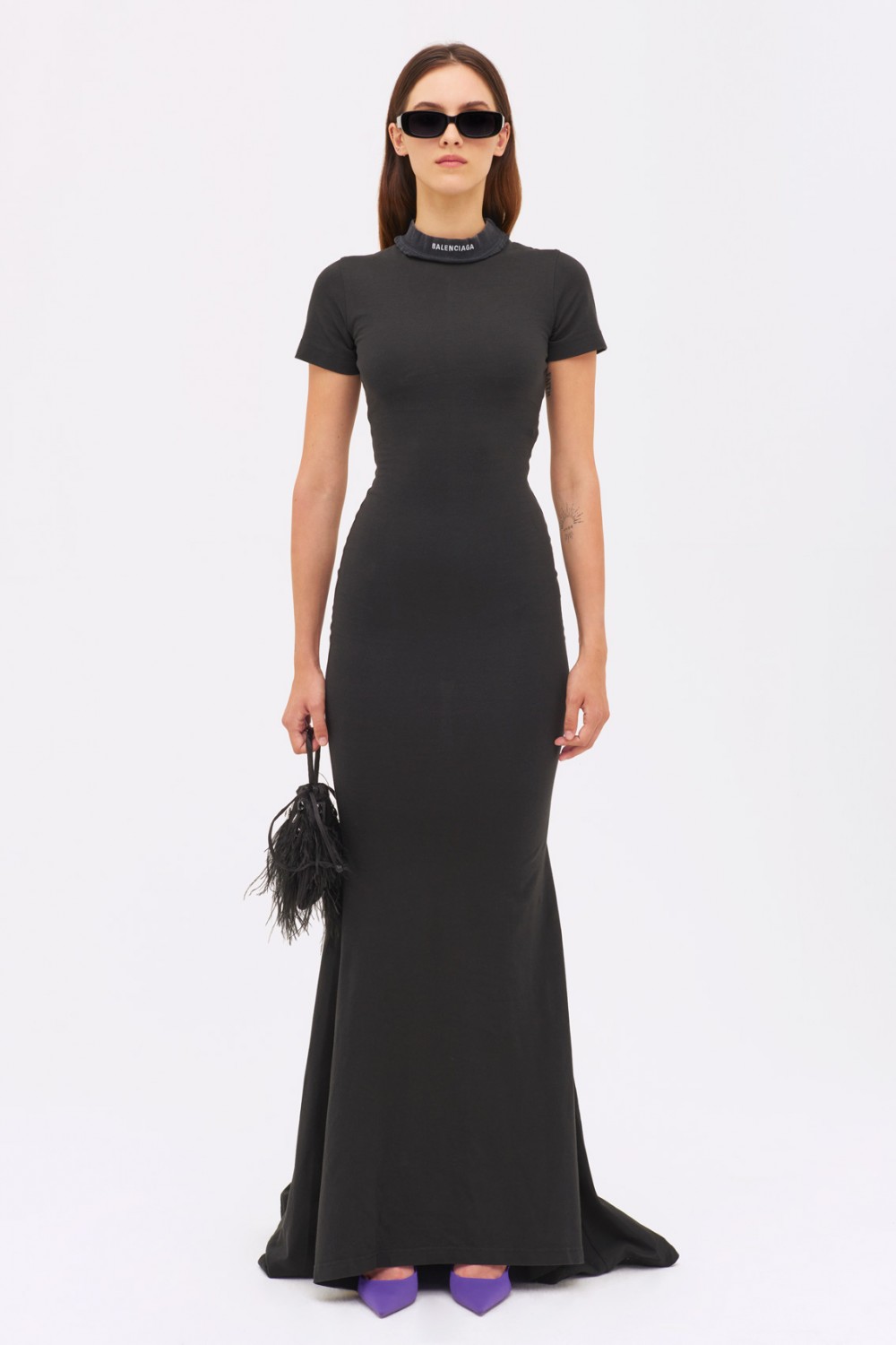 Long fitted dress