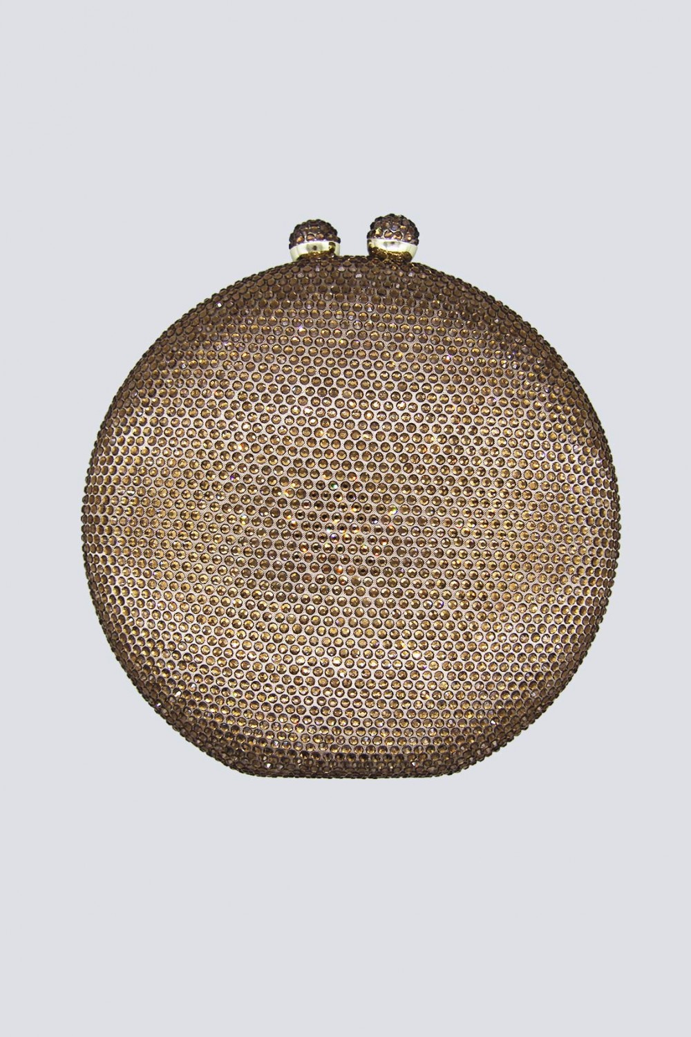 Round bronze clutch 