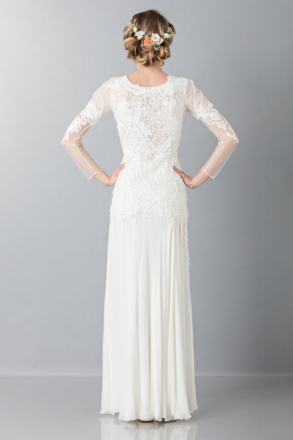 Drexcode - Alberta Ferretti Embroidered wedding dress ...