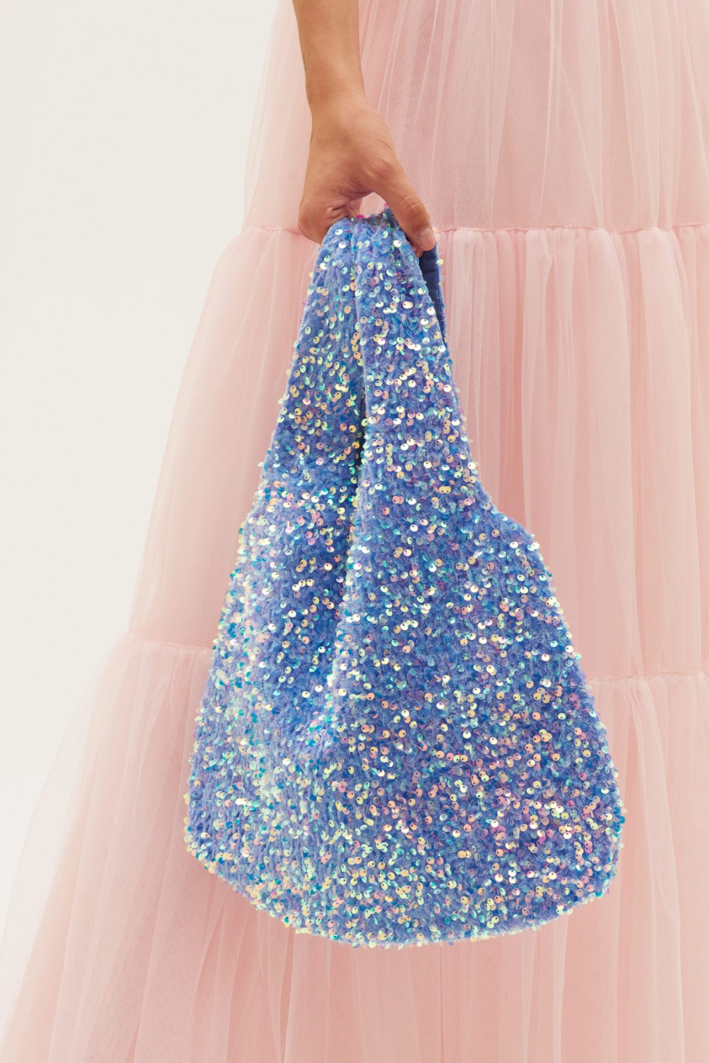 Blue soft bag