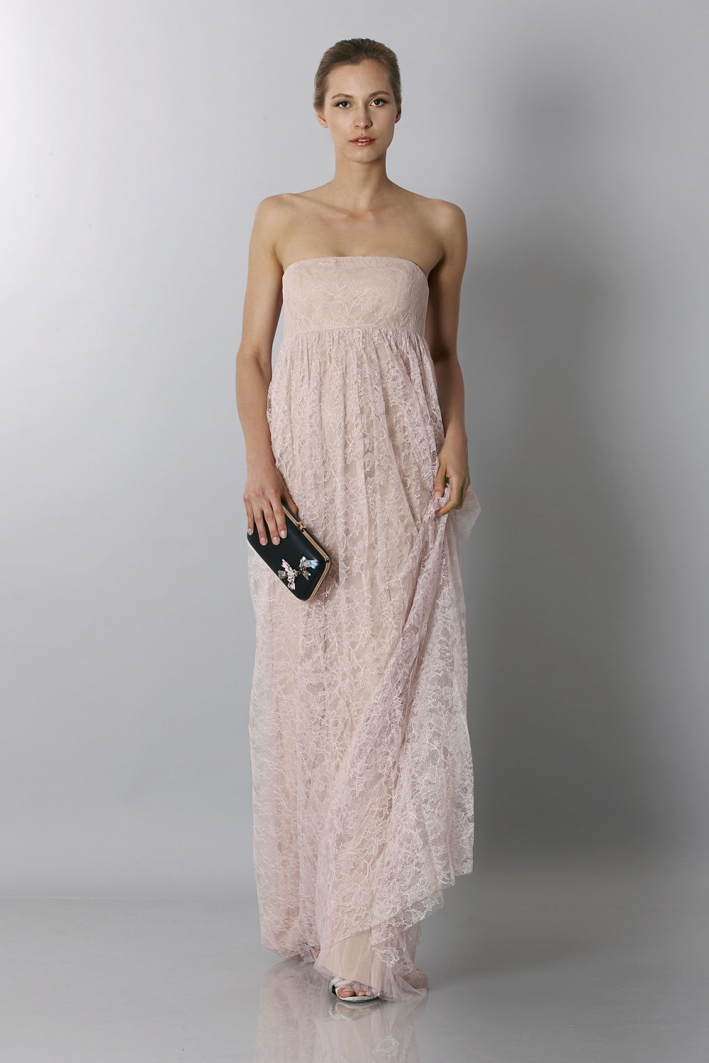 Noleggio Abbigliamento Firmato - Embroidered bustier dress - Vera Wang - Drexcode -3