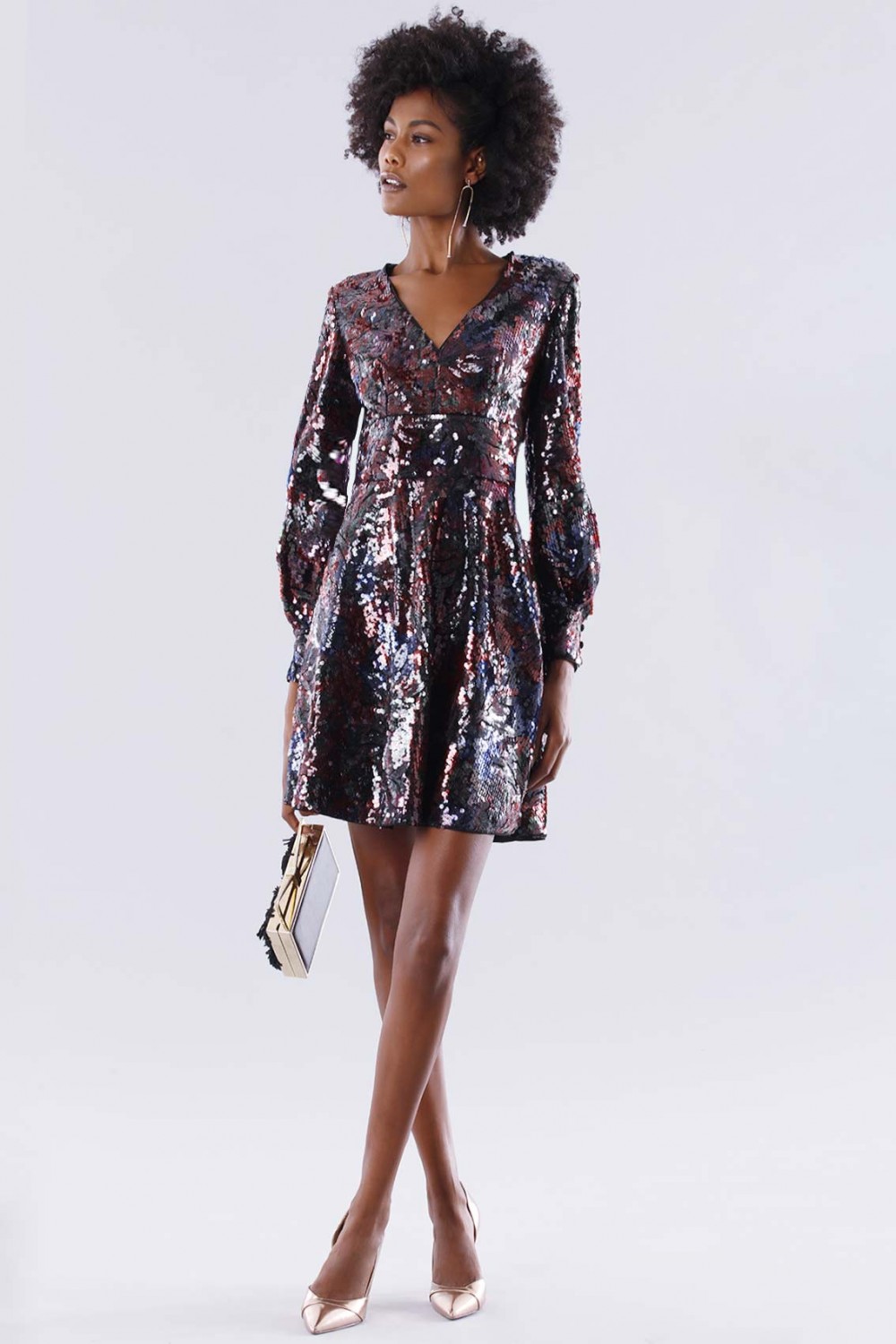 Noleggio Abbigliamento Firmato - Dress in multicolored sequins - Paule Ka - Drexcode -1