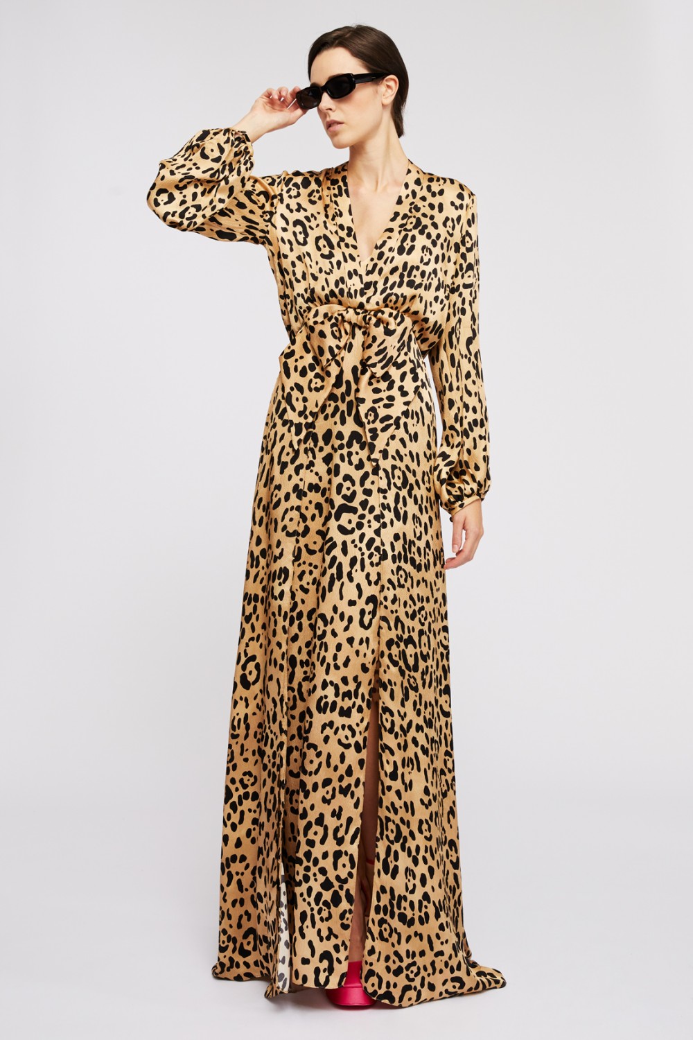 Animal print dress