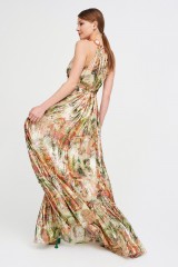 Drexcode - Long shiny dress with floral pattern - Piccione.Piccione - Rent - 4