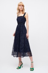 Drexcode - Sleeveless lace midi dress - ML - Monique Lhuillier - Sale - 4