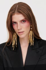 Drexcode - Gold drop earrings - Sharra Pagano - Sale - 2