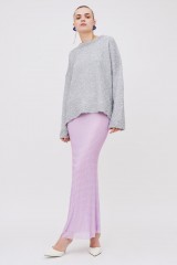 Drexcode - Glitter sweater and pink skirt look - Paco Rabanne - Rent - 2