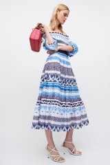 Drexcode - Printed cotton dress - Temperley London - Rent - 4