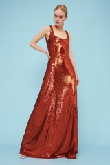 Drexcode - Abito aderente in paillettes - Halston - Rent - 3