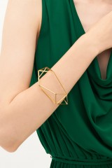 Drexcode - Rhodium origami bracelet - Noshi - Rent - 1