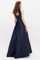 Drexcode - Blue dress with a back teardrop neckline - ML - Monique Lhuillier - Rent - 5