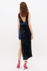 Drexcode - Printed velvet dress - Jessica Choay - Rent - 4