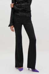 Drexcode - Black high-waisted trousers - Doris S. - Sale - 1