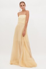 Drexcode - Ivory bustier dress - Rochas - Rent - 3