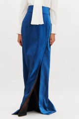 Drexcode - High-waisted lamé skirt - Genny - Sale - 4