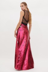 Drexcode - Dress with iridescent sequins - Genny - Sale - 3