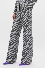 Drexcode - Zebra print trousers - Giuliette Brown - Rent - 3
