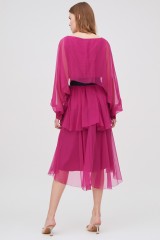 Drexcode - Purple midi dress - Alberta Ferretti - Rent - 4