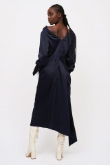Drexcode - Blue silk dress - Albino - Sale - 4