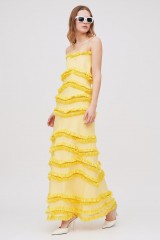 Drexcode - Yellow bustier dress - Alexis - Rent - 1