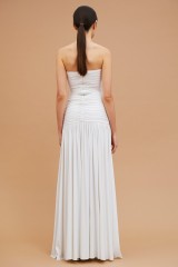 Drexcode - Strapless Grecia dress - Ana Maria Couture - Rent - 3