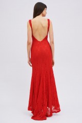 Drexcode - Red lace dress - Ana Maria Couture - Sale - 3