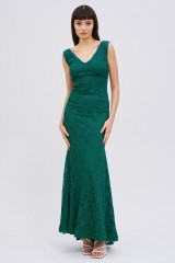 Drexcode - Green lace dress - Ana Maria Couture - Rent - 2