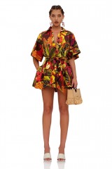 Drexcode - Short printed jumpsuit - Andrea Iyamah - Sale - 1