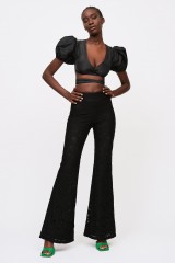 Drexcode - Crop top and pant set - Cynthia Rowley - Sale - 1