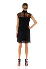 Drexcode - Lace dress with turtleneck - Nina Ricci - Rent - 3