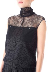 Drexcode - Lace dress with turtleneck - Nina Ricci - Sale - 4