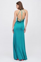 Drexcode - Long turquoise dress - Et Ochs - Sale - 5