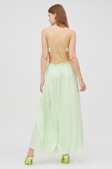 Drexcode - Long cutout lime dress - For Love and Lemons - Sale - 3