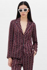 Drexcode - Chain patterned blazer - Giuliette Brown - Rent - 1