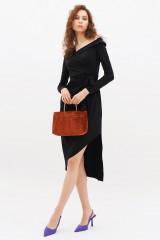 Drexcode - Asymmetrical little black dress - Halston - Sale - 1