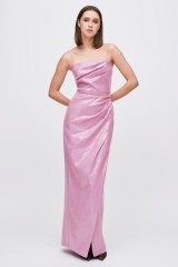 Drexcode - Pink sequined dress - Halston - Rent - 1