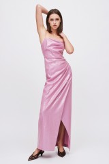 Drexcode - Pink sequined dress - Halston - Rent - 2