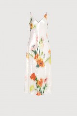 Drexcode - Floral sequin dress - Halston - Rent - 1