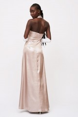 Drexcode - Long gold dress - Halston - Sale - 4