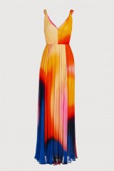 Drexcode - Long tie&dye dress  - Halston - Rent - 2