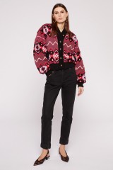 Drexcode - Bomber with geometric pattern - Hayley Menzies - Sale - 1
