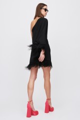 Drexcode - One-shoulder feather dress - Hutch - Sale - 4